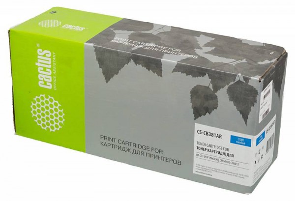  CACTUS CS-CB381AR  21000  HP CLJ MFP CP6015 CM6030 CM6040