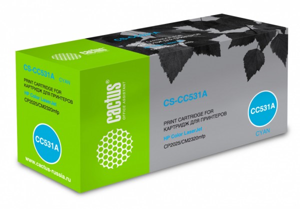 CACTUS CS-CC531A CC531A  2800  HP Color LaserJet CP2025 CM2320