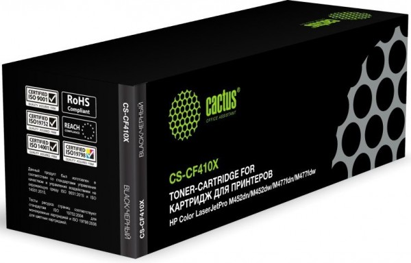  Cactus CS-CF410X CF410X  6500  HP CLJ Pro M452dn M452dw M477fdn M477fdw