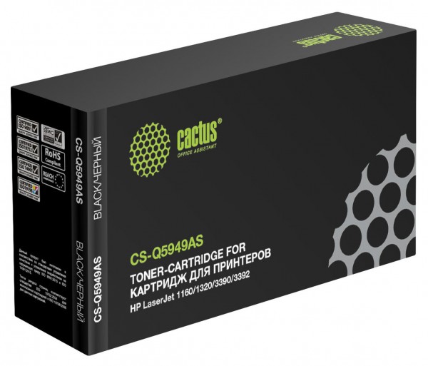  CACTUS CS-Q5949AS Q5949A  2500  HP LJ 1160 1320 3390 3392