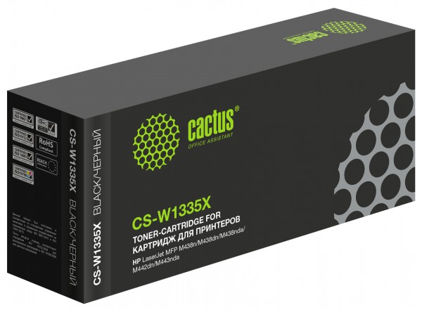  CACTUS CS-W1335X W1335X  13700  HP LJ MFP M438n M438dn M438nda M442dn M443nda