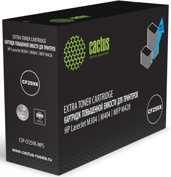  CACTUS CSP-CF259X-MPS CF259X  15000  HP LJ M304 M404 MFP M428