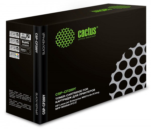  CACTUS CSP-CF289Y  20000  HP LJ M507 MFP M528