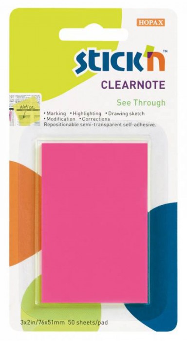    CLEARNOTE 50*76 50  HOPAX 21109