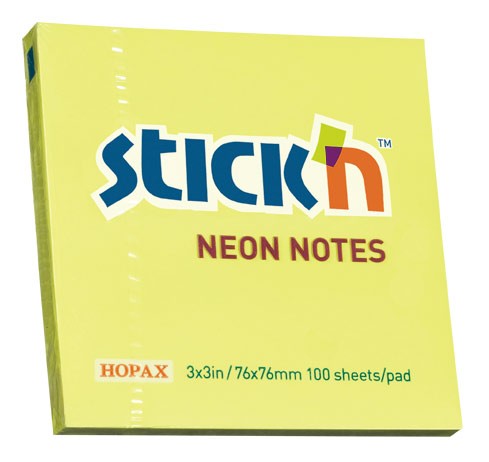   STICK'N 76*76, 100  HOPAX 21133