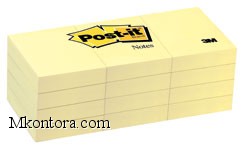    POST-IT 653Y 38*51 3   100  3M FT-5100-6047-6