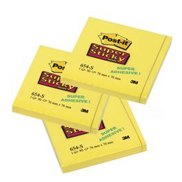    POST-IT 654-S SuperSticky 76*76 90,     3M FT-5100-9374-1