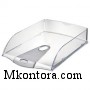 Лоток горизонтальный для бумаг Letz Allura, дымчатый , L5200_02