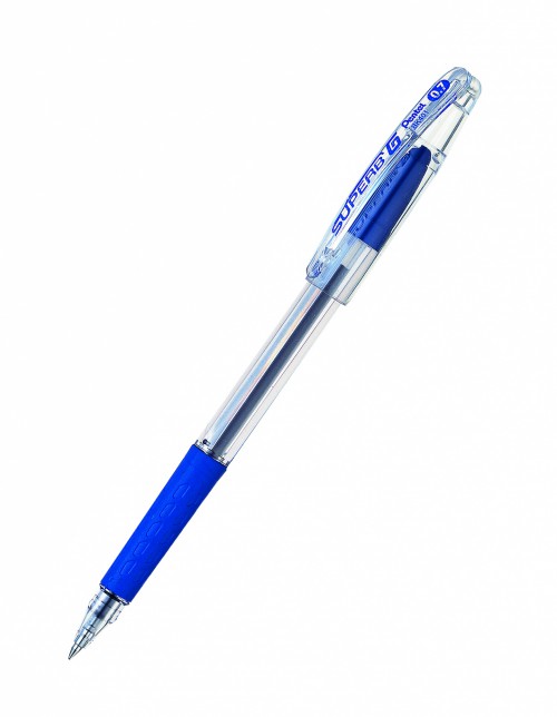Шариковая ручка SUPERB G 0,7мм синяя Pentel BK401-C