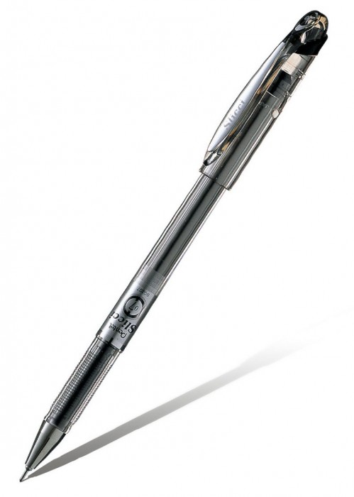 Гелевая ручка SLICCI 0,7мм черная Pentel BG207-A