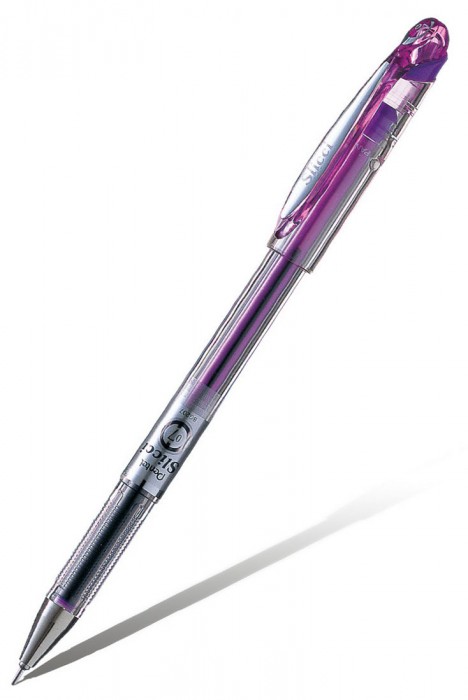 Гелевая ручка SLICCI 0,7мм фиолетовая Pentel BG207-V