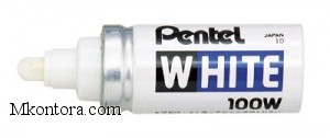   WHITE  6,5 Pentel X100W
