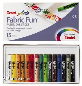    FabricFun Pastels 15  Pentel PTS-15