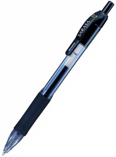 Гелевая ручка авт. SARASA 0,7мм черная ZEBRA 306 303110 