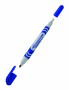 Маркер перманентный PEN TWIN TIP синий для CD_DVD Pentel N65W-С