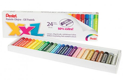   XXL 24 Oil Pastels Pentel GHT-24