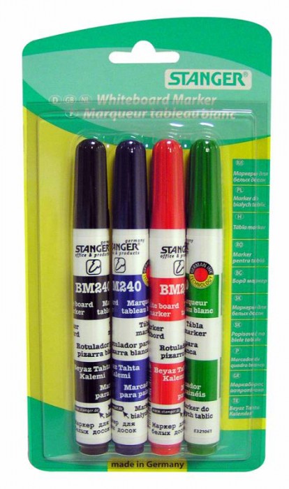 Набор маркеров BM240 для доски Stanger 321002