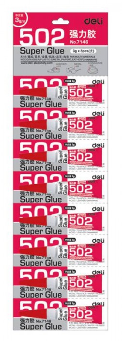  Super Glue 502  Deli E7146