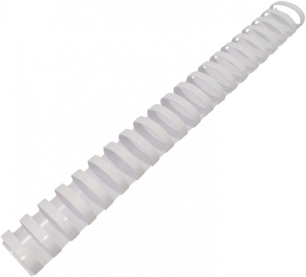 Пластиковые пружины для переплета 32 мм белые 50шт Fellowes (FS-53490)